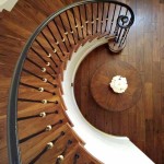 Menlo Park stair walnut treads - 2
