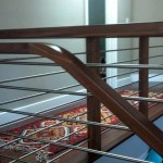 Los Gatos handrail, walnut with stainless steel balusters - 14
